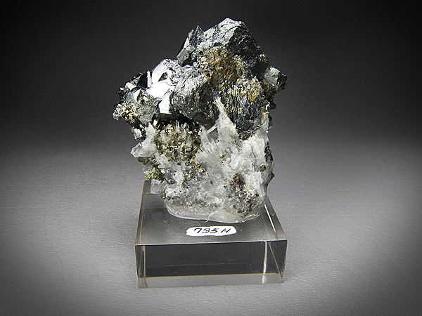 Tetrahedrite, Quartz, Sphalerite, Casapalca, Peru  