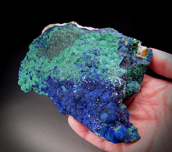 Azurite and Malachite, Sidi Ayed, Morocco  