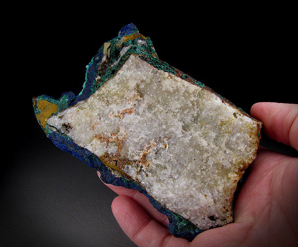 Azurite and Malachite, Sidi Ayed, Morocco  