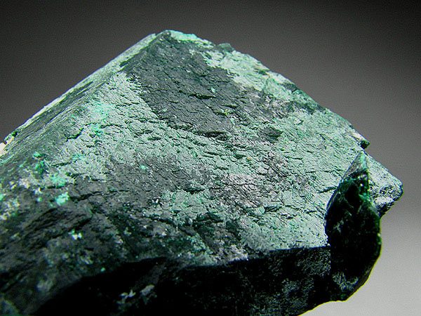 Malachite after Azurite, Tsumeb Mine, Namibia  