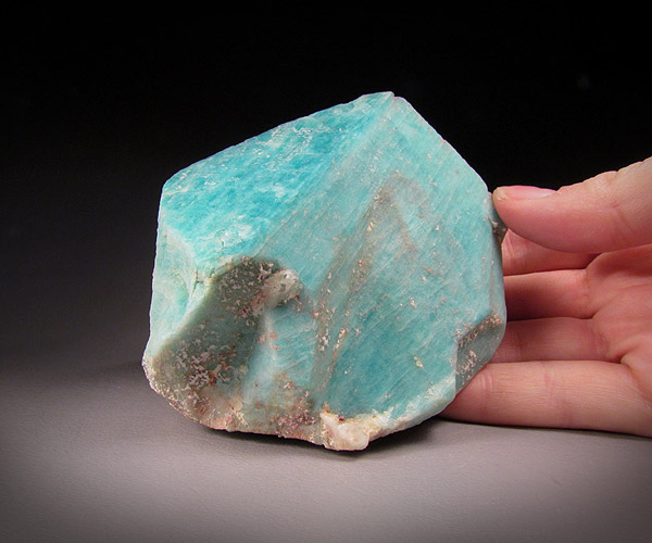 Microcline variety ite, Harris Park, Colorado  